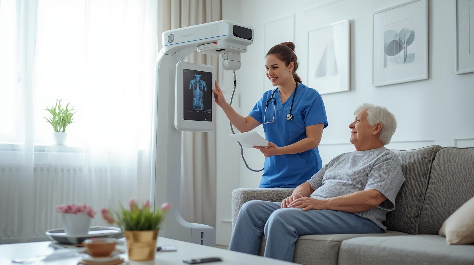 أشعة منزلية في مصر | خدمة الأشعة في المنزل بأجهزة حديثة